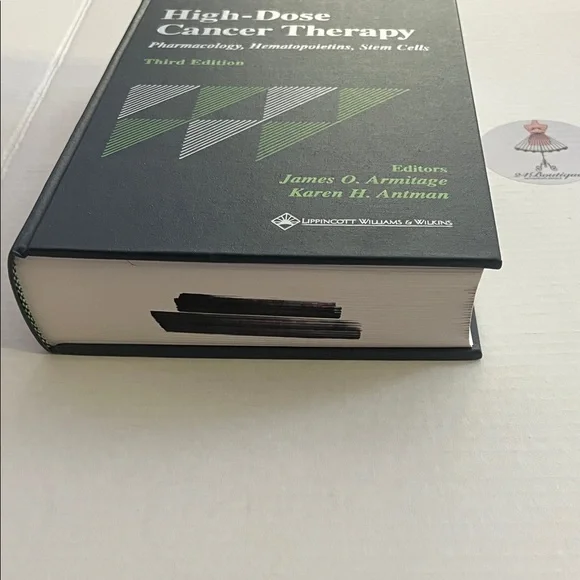 High Dose, Cancer Therapy, Pharmacology, Hematopoietins Stem Cells Third Edition
